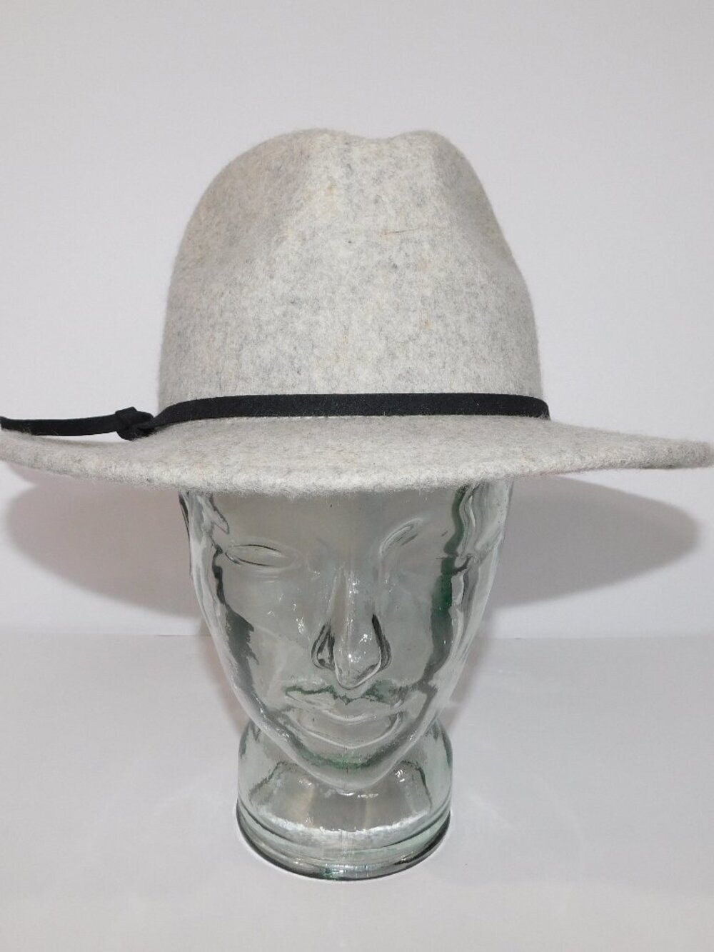 Joe Fresh Gray 100% Wool Womens M /L Fedora Hat New with Tag